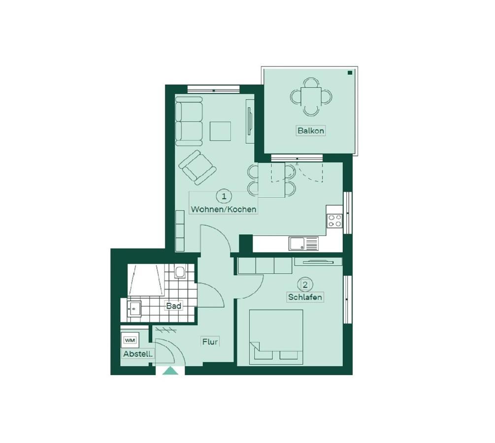 Apartment "Sonnendeck" - Haffresidenz Zirchow Exterior photo